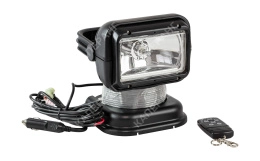 Прожектор с дистанционным управлением, черный корпус, галоген, брелок, модель 950 (SL001ABSD)